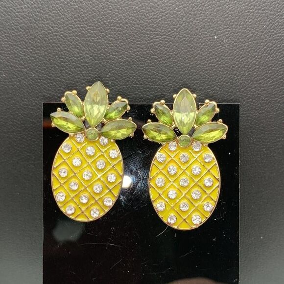 sugarfix Jewelry - Sugarfix Yellow and green pineapple earrings